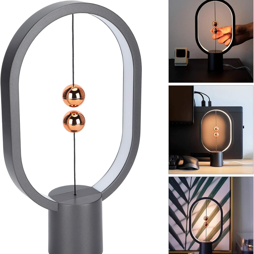 Lámpara Decorativa con Activación Magnética por Esferas